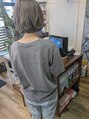 バンビ プライベート サロン(Bambi private salon)&nbsp;挑戦しやすい自然な色味のアンブレラカラー＊パーマ風ボブ＊