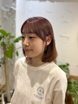 ローラン(Rollant.) ナチュラルボブとピンクベージュ