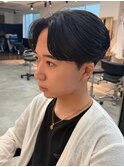 MEN’S/リバースセンターパート/ニュアンスパーマ/Ryoka