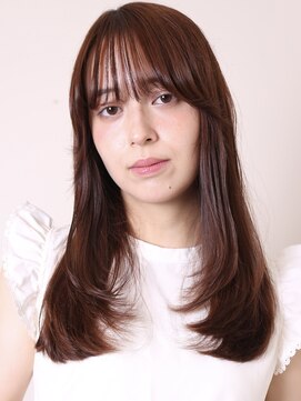 トライポッド(TRIPOD) 似合わせカット30代40代50代レイヤーロングミルクブラウン0803