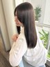 -3キロ小顔カット+髪質改善エステTR+頭浸浴　￥12600