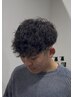 [ケア]カット＋パーマ＋1stepトリートメント(ツイスト、スパイラル、波巻き)