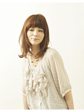 ヘアサロン パダン 下高井戸(hair salon padan) くしゅっとかわいい大人セミロング♪