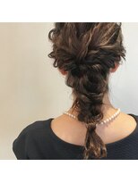 ノル(nol.)&nbsp;［toshi'sアレンジ］ミディアムゆる編みおろしアレンジ☆