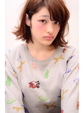 ナイン 麻布十番(NINE) NINEazabu  フェザーロブ ダークベージュ