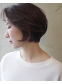 くせ毛もまとまショート