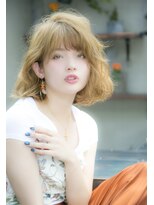 ロンド シャルム 吉祥寺(Lond charme) 【Lond charme】ミックスウェーブロングボブ