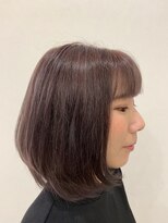 ハナ ビューティーヘアー(hana.) ピンクラベンダーアッシュ