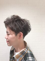 MENS STYLE　カジュアルパーマ