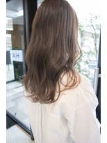 ハバナ 天神(HAVANA)&nbsp;大人かわいいオリーブグレージュ×ふんわりウェーブロング