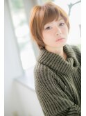 小顔ショート×ナチュラルストレート【十条 東十条 赤羽 王子】