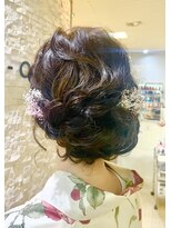 エイム 下北沢(aim)&nbsp;浴衣アップスタイル