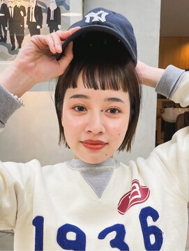 トゥコ(tuco) ワイドバング　ショートボブ  パッツン