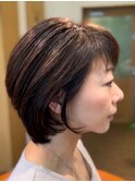 伸ばしかけショート