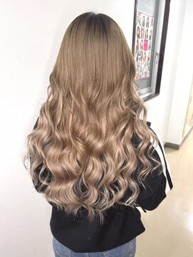 ブランシスヘアー(Bulansis Hair) #ベージュ #ロング #プルエクステ