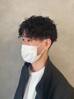 ソアー 新大阪(SOAR) 波巻きスパイラルパーマ×ツーブロックマッシュ【新大阪】