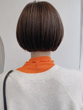 モリオ フロム ロンドン 大宮2号店(morio from London) 【なかじま ひびき】コンパクトなミニボブ