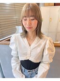 ロングボブ/顔周りカット