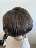 くびれヘア20代30代40代白髪ぼかしグラデーションカラーモテ髪