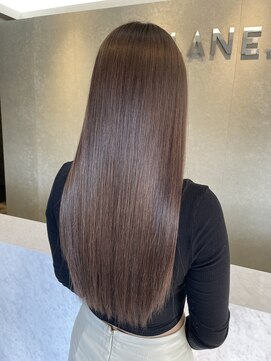クラネ(CLANE.) 髪質改善メテオ、パープルグレージュで極上の艶髪♪イルミナ