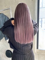 ムク 横浜店(muku)&nbsp;ピンクラベンダー　ハイトーン　ケアブリーチ