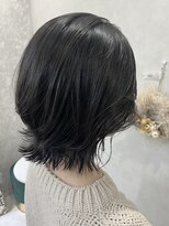 ハイバレーヘアーメゾン(HIGH VALLEY HAIRMAISON) ミディアムボブレイヤーボブ顔周りカット外ハネレイヤー