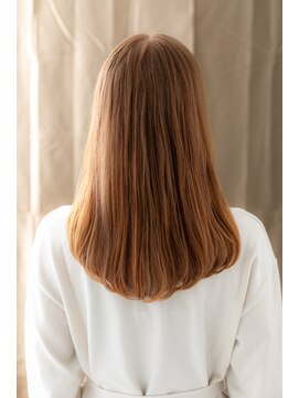 カバーヘア ブリス 大宮西口(COVER HAIR bliss) ぱっつん前髪ハイトーンカラーエアーストレートY大宮10代20代