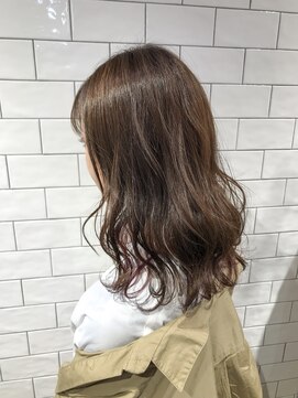 リブ(Live) 《インナーカラー》ナチュラル×ラベンダー