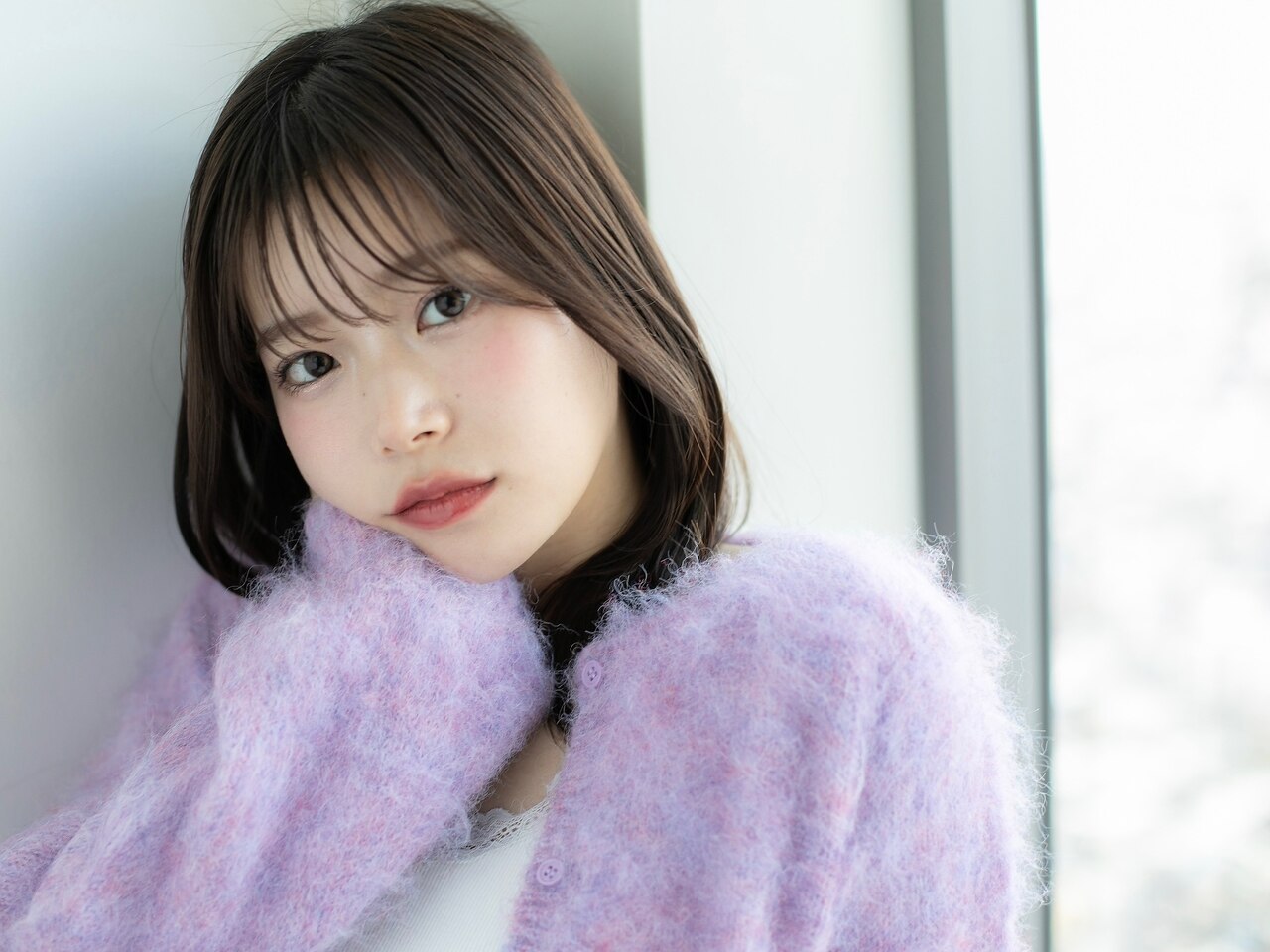 【人気No.1/抜け感抜群】透明感カラー+小顔カット+3stepトリートメント