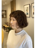 シアン 矢場町店(CYAN.)&nbsp;ボブパーマ×大人ボブ×ウェーブ