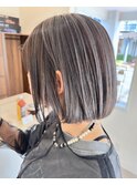 バレイヤージュボブ