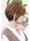 【 I. 】30代からの襟足すっきり前下がりショートボブ 川口