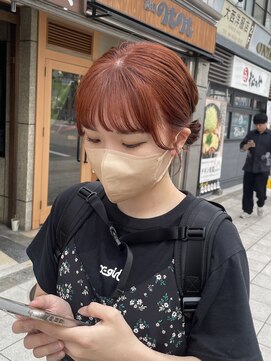 ハイル(KHAIR) オレンジ/夏カラー/金城二千夏