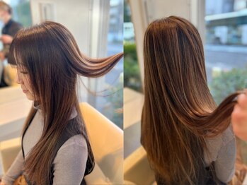 ディモーダジャパン 北赤羽店(DI MODA JAPAN)の写真/＜北赤羽駅徒歩1分＞ダメージレスな縮毛矯正で憧れのストレートに！毎朝のスタイリングも簡単に◎[北赤羽]