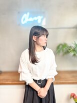 グランツ(GLANZ) 顔まわりレイヤーカット小顔ロングレイヤー