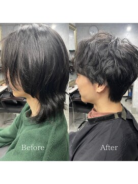 アヤメ 巣鴨店(ayame) メンズ_マッシュ_バッサリ_サッパリ_メンズセット_巣鴨