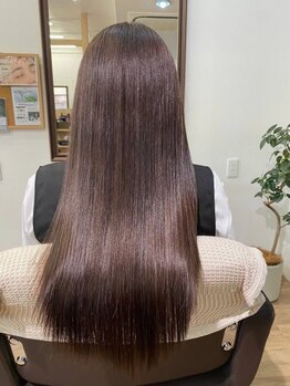 レイン(Rain)の写真/【次世代髪質改善】最新成分トステア配合の質感再整カラーで髪の内部から補修し繰り返す度に綺麗になる。