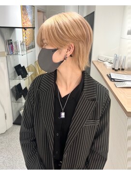 メンズペレ 渋谷(MEN'S PELE) ニュアンスパーマ/韓国マッシュ/スパイキーショート/渋谷