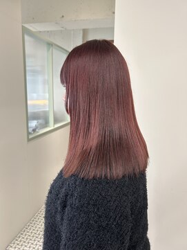 ペピンバイメルシー(pepin by merci.) 初カラー/ワインレッド