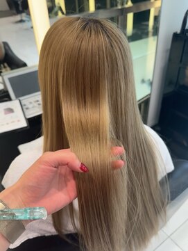 エアー 銀座タワー(AIR) 髪質改善/艶髪/トリートメント/ダブルカラー/ハイトーン