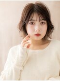 □インナーカラー細めハイライト外ハネボブ401-3北浦和20代30代
