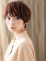 カバーヘア ブリス 北浦和(COVER HAIR bliss)&nbsp;ココアブラウン似合わせカットマッシュショートY北浦和30代40代