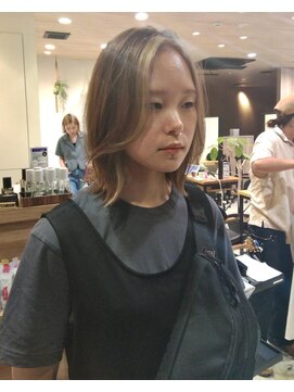 ミューズ バイ ケンジ(MUSE by KENJE) フェイスフレーミング/ブリーチカラー