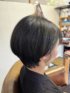 カミケン 方木田店(kamiken.) 小顔×まとまる◎美シルエットショート【カミケン方木田/福島】