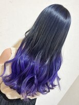 ピクチャー(PICTURE)&nbsp;グラデーション/ブリーチ/マニパニ/ダブルカラー/バイオレット