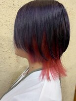 イーストハムアール(EAST HAM r)&nbsp;ミディアムウルフ/レイヤーカット/インナーカラー