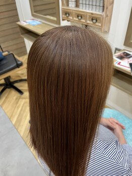 《カット＋縮毛矯正＋COTA生トリートメント》ダメージレスを第一に考えた自然なストレートへ♪
