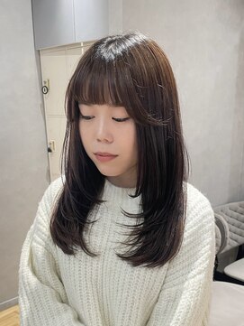 ジルバイジアン(JILL by GIEN) シャギーレイヤー/たっぷりシャギー/樋口美咲