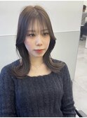韓国レイヤー×ラベンダーベージュ
