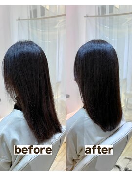 シゲ 自由が丘店(SHIGE) 縮毛矯正まではしたくない方へ｜髪質改善トリートメント＋カット
